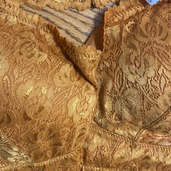 Zenana outfitters rooted soul boutique burnt orange lace bralette size 2X - Picture 6 of 9